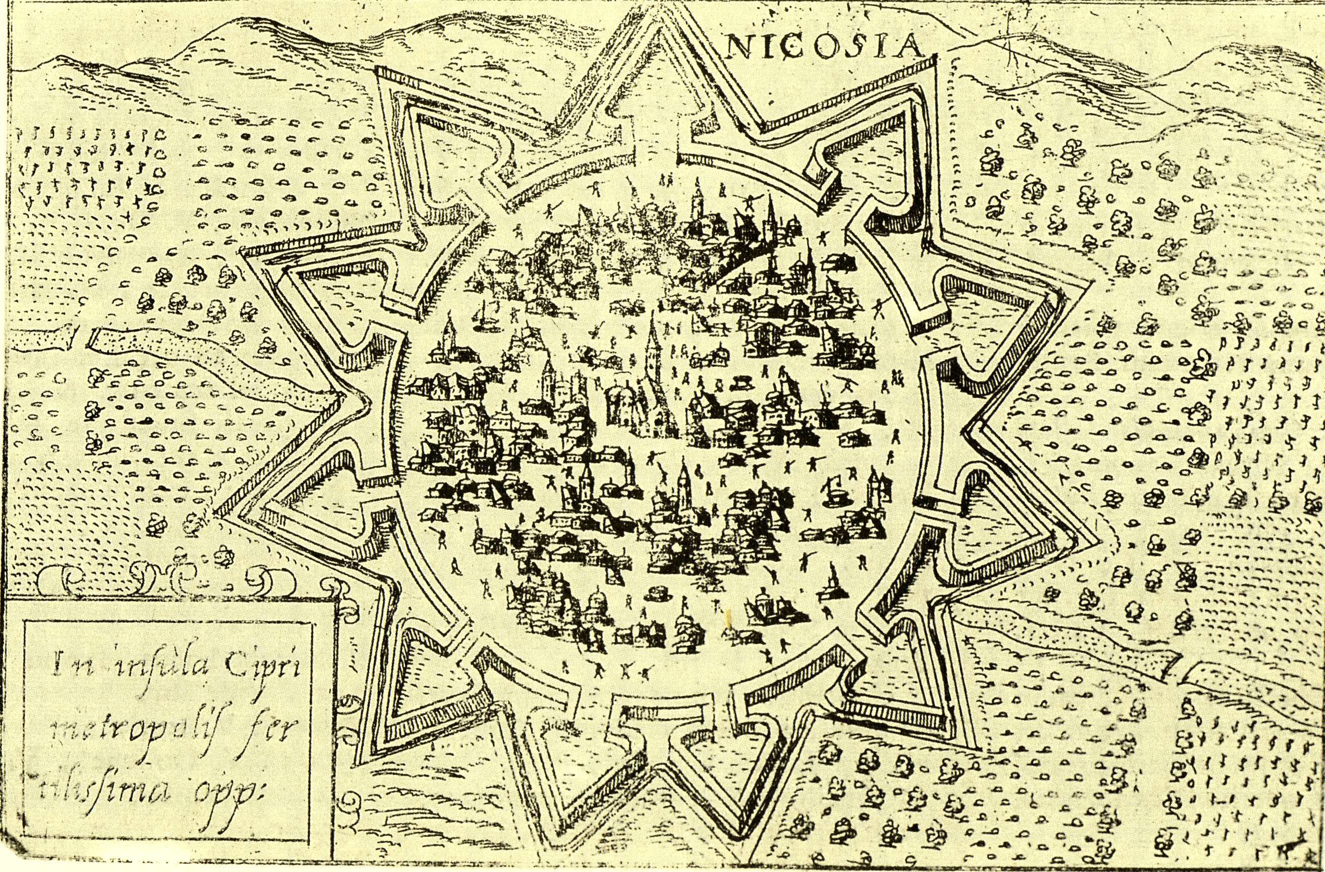 Map Nicosia